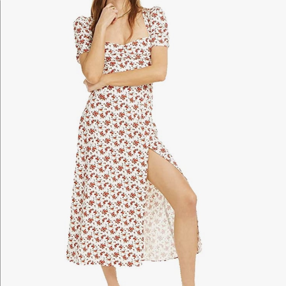 Danielle Berstein Floral Slip Maxi Dress - Picture 2 of 10